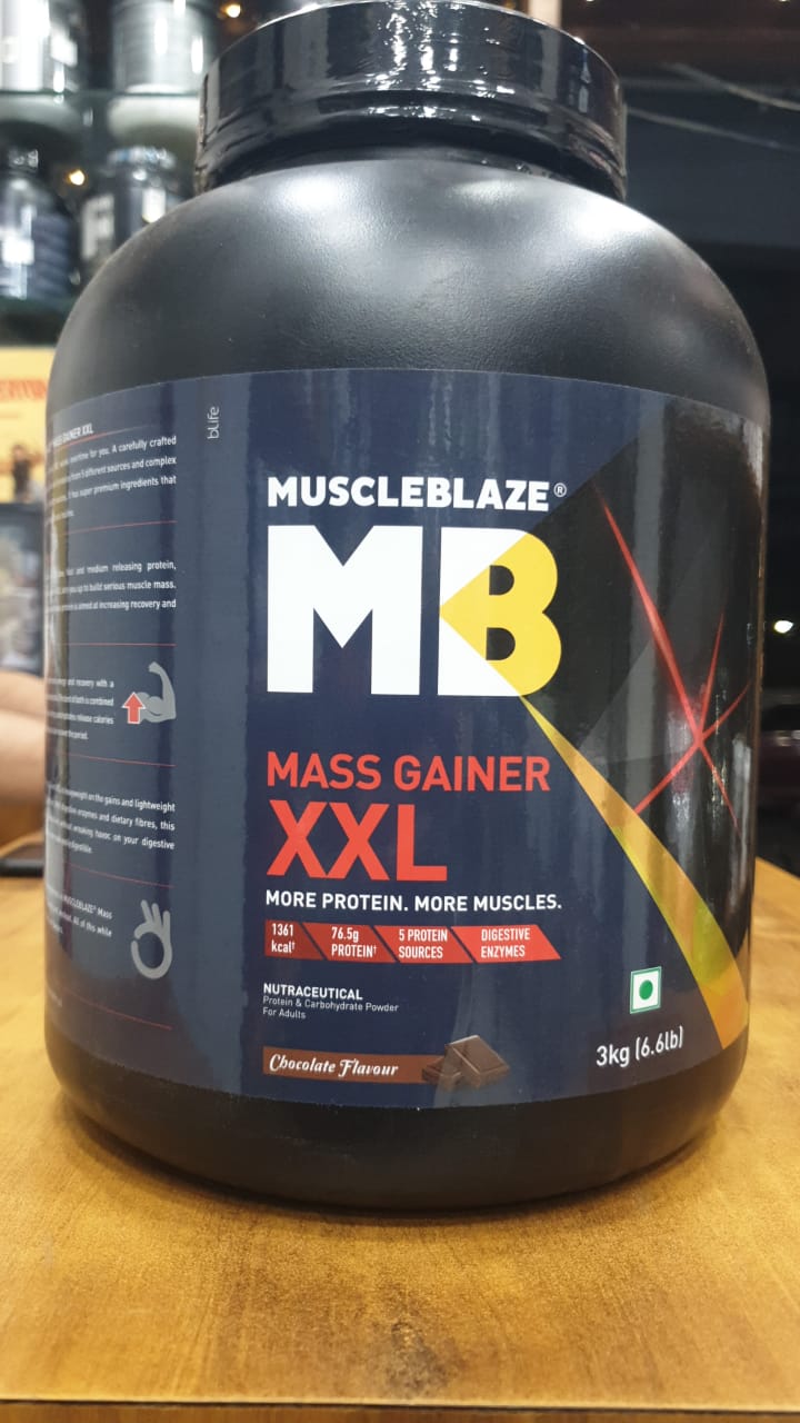 Muscle Blaze Mass Gainer  Protein